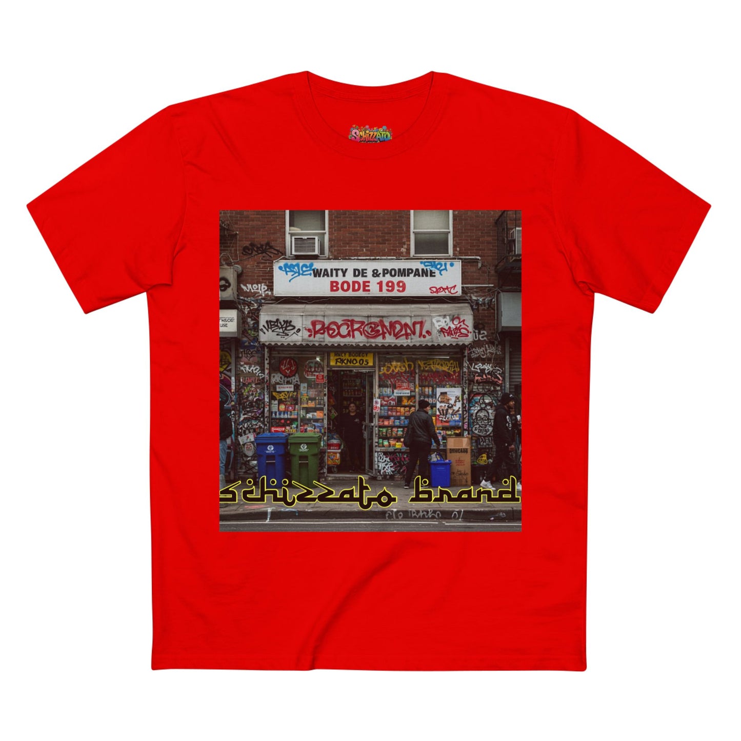 T-shirt Schizzato Graffiti Art