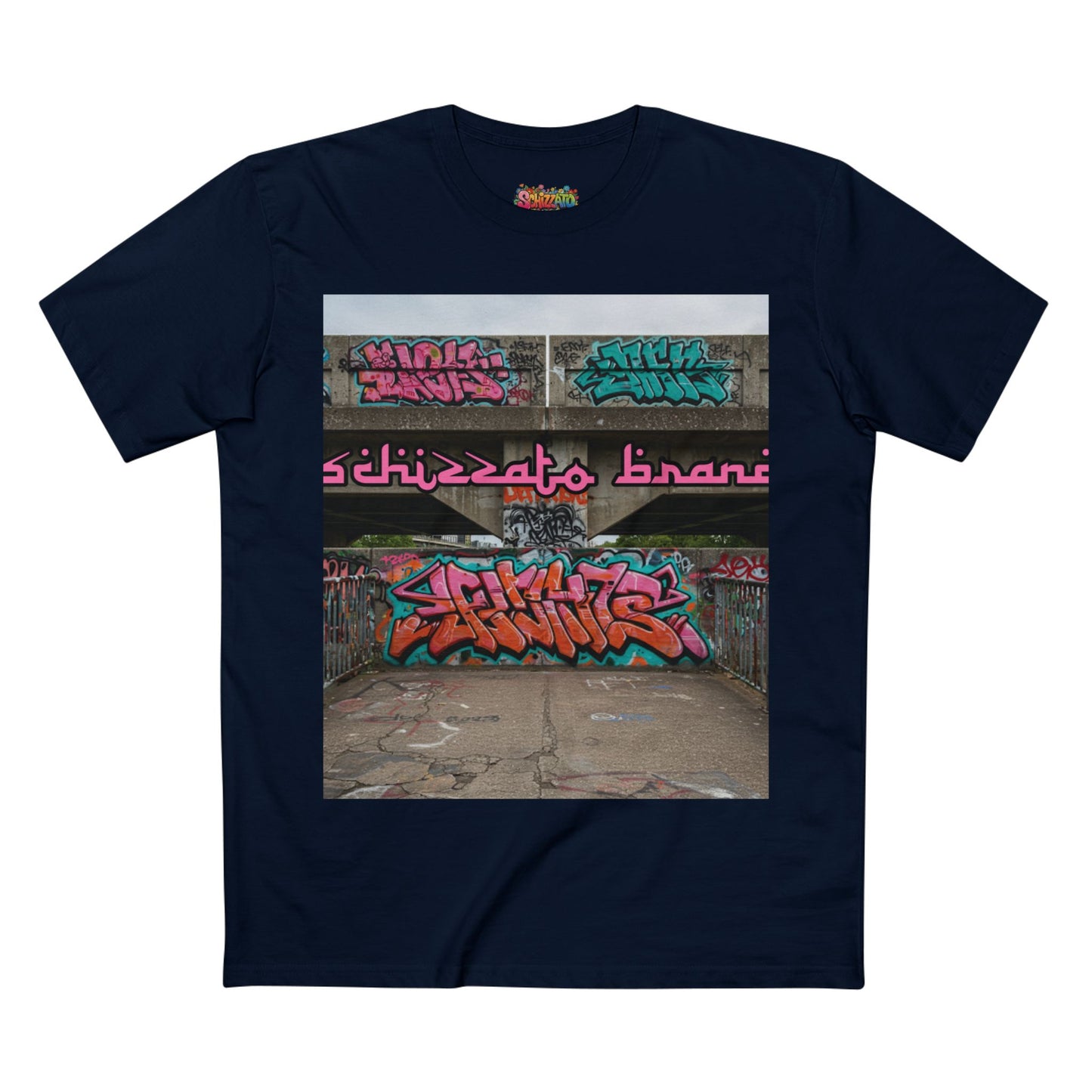 T-shirt Schizzato Graffiti Art