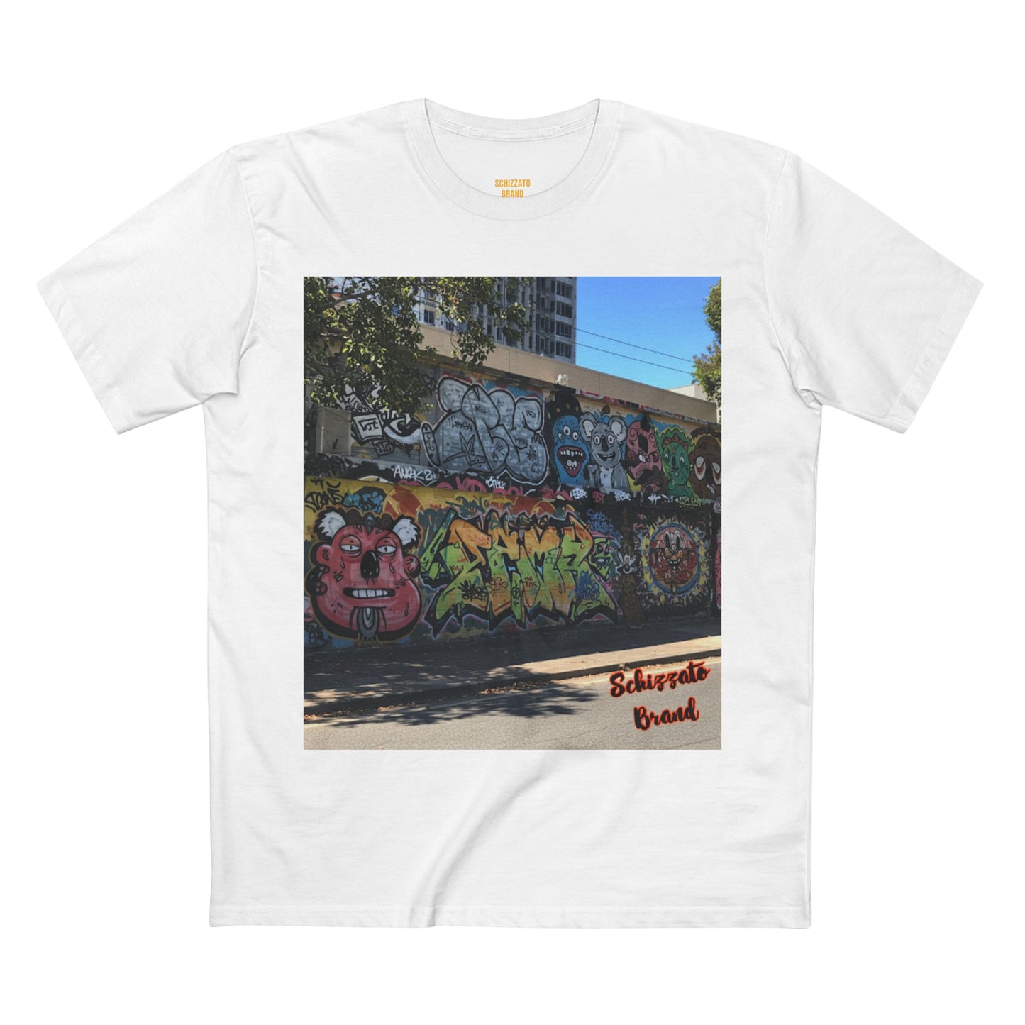 T-shirt Schizzato Graffiti Art