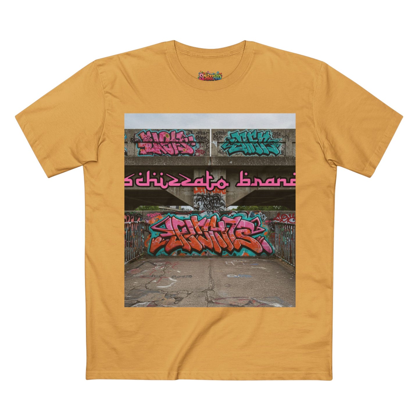 T-shirt Schizzato Graffiti Art
