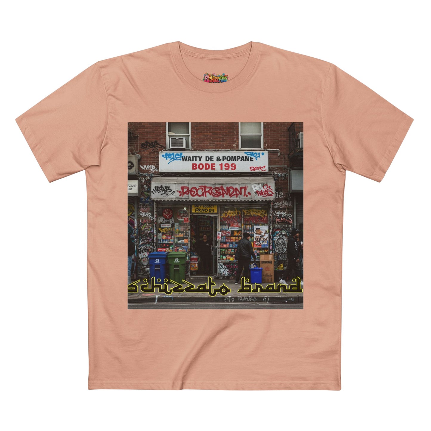 T-shirt Schizzato Graffiti Art