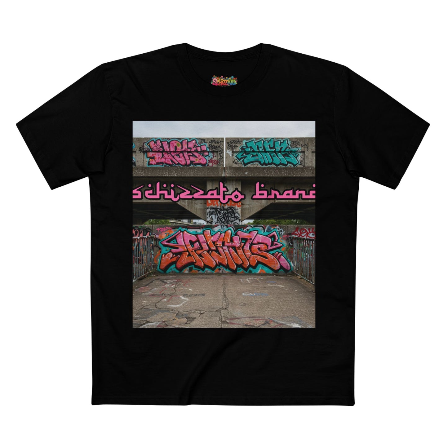 T-shirt Schizzato Graffiti Art