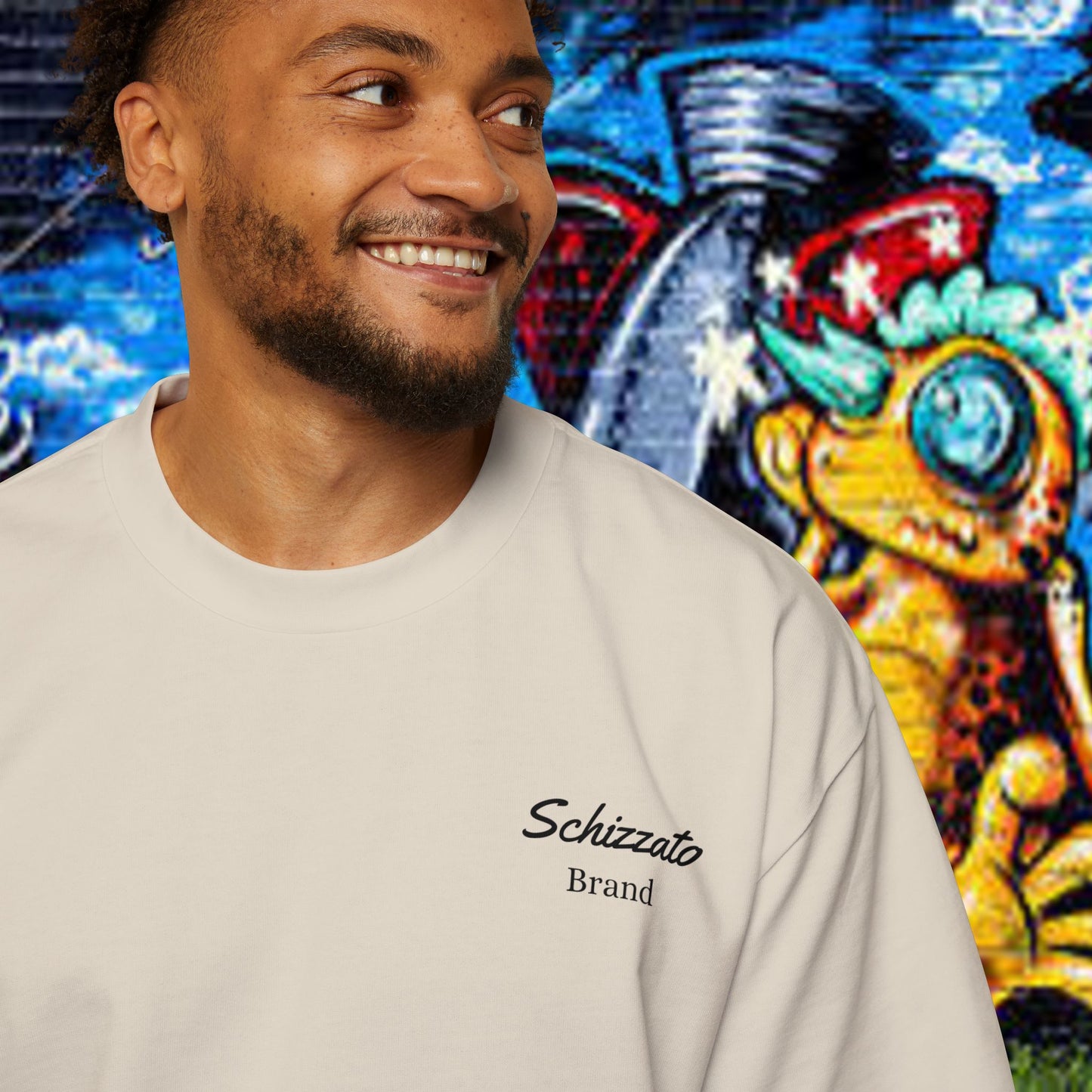 T-shirt surdimensionné épais pour homme « Outdoor » édition 2025 « Brand »