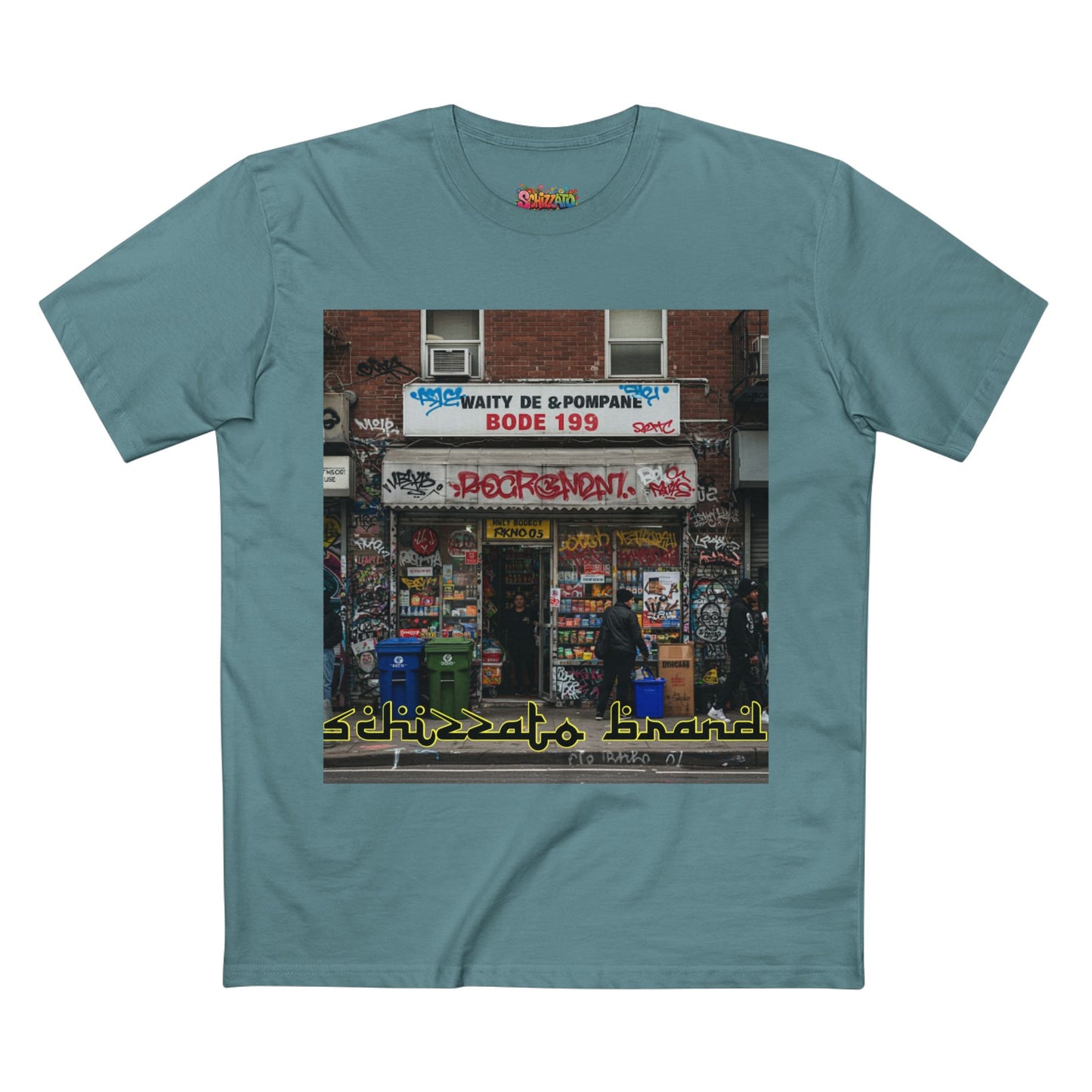 T-shirt Schizzato Graffiti Art