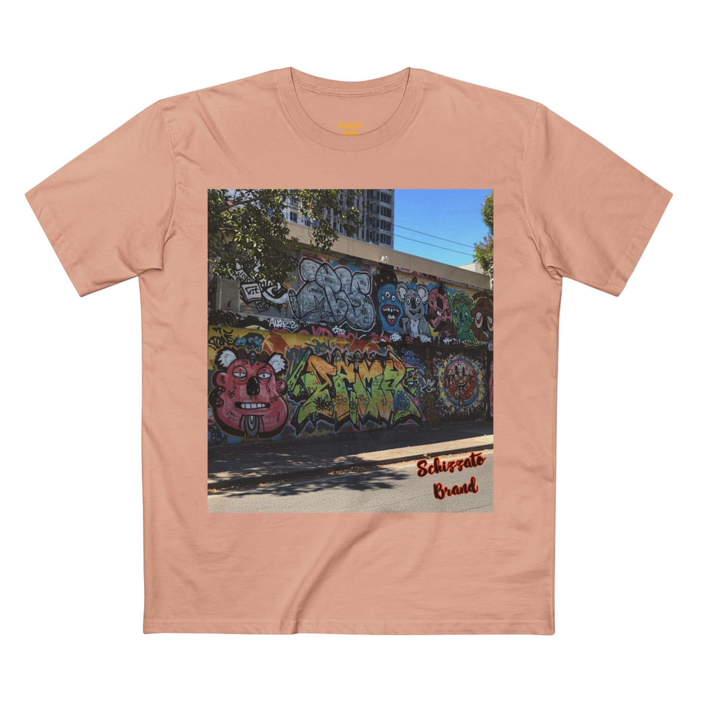 T-shirt Schizzato Graffiti Art