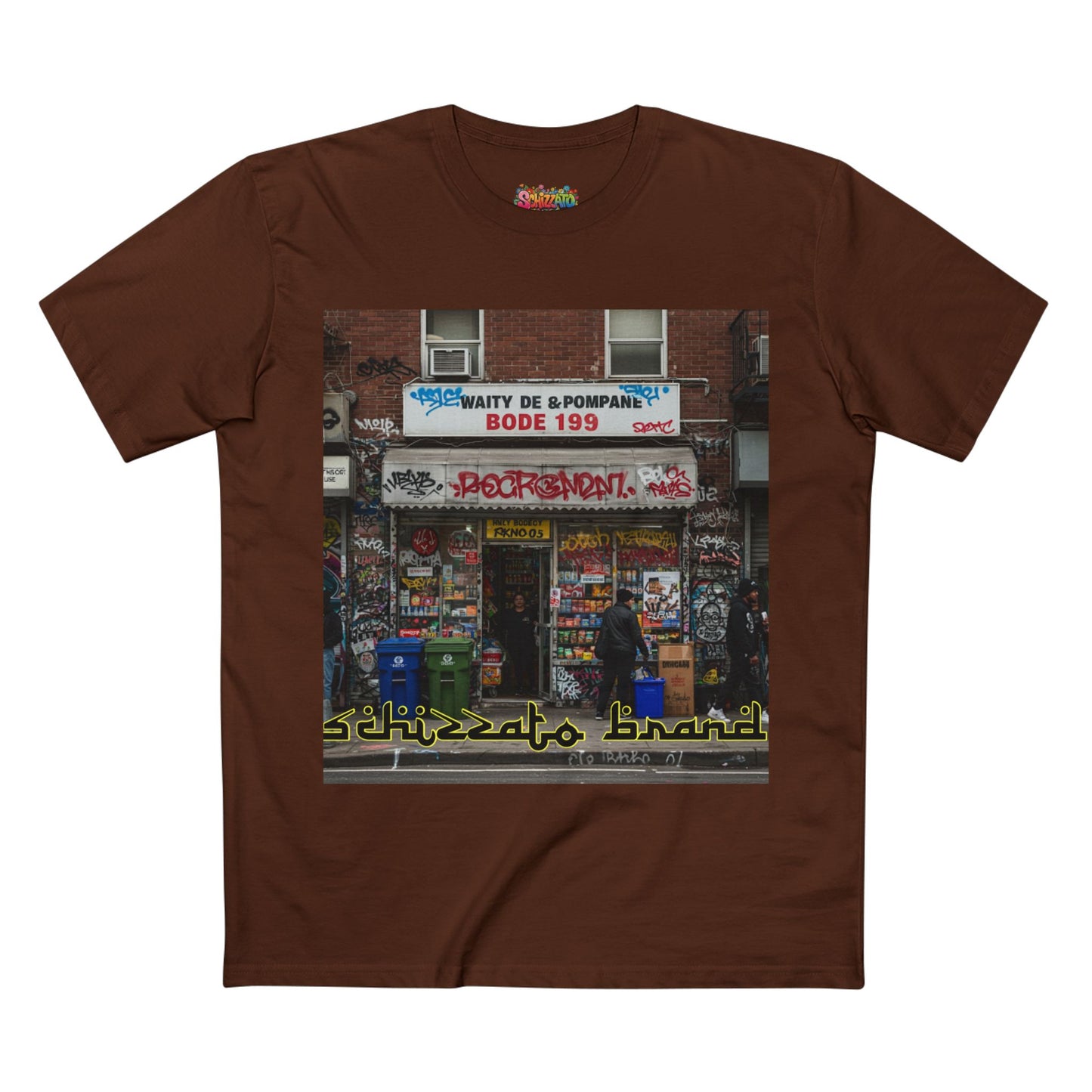 T-shirt Schizzato Graffiti Art