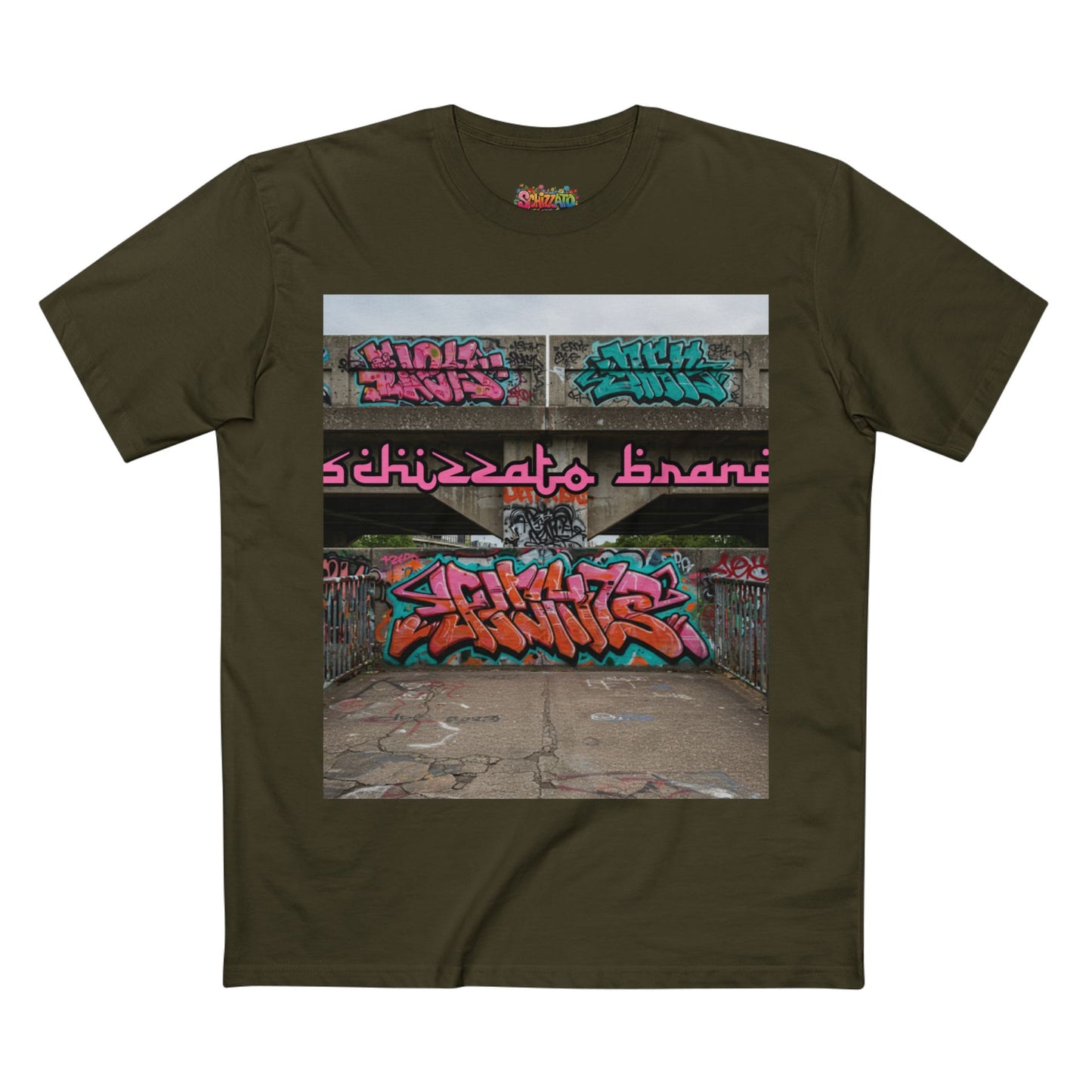 T-shirt Schizzato Graffiti Art