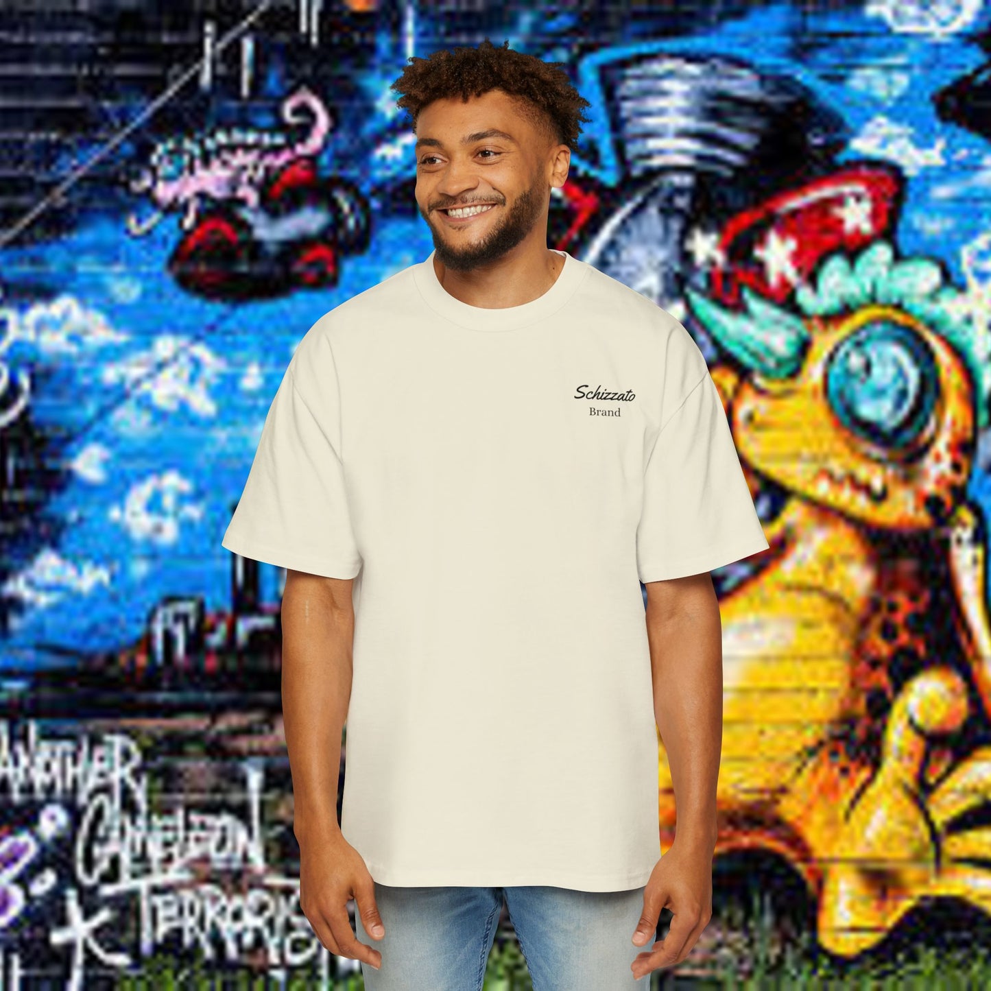 T-shirt surdimensionné épais pour homme « Outdoor » édition 2025 « Brand »