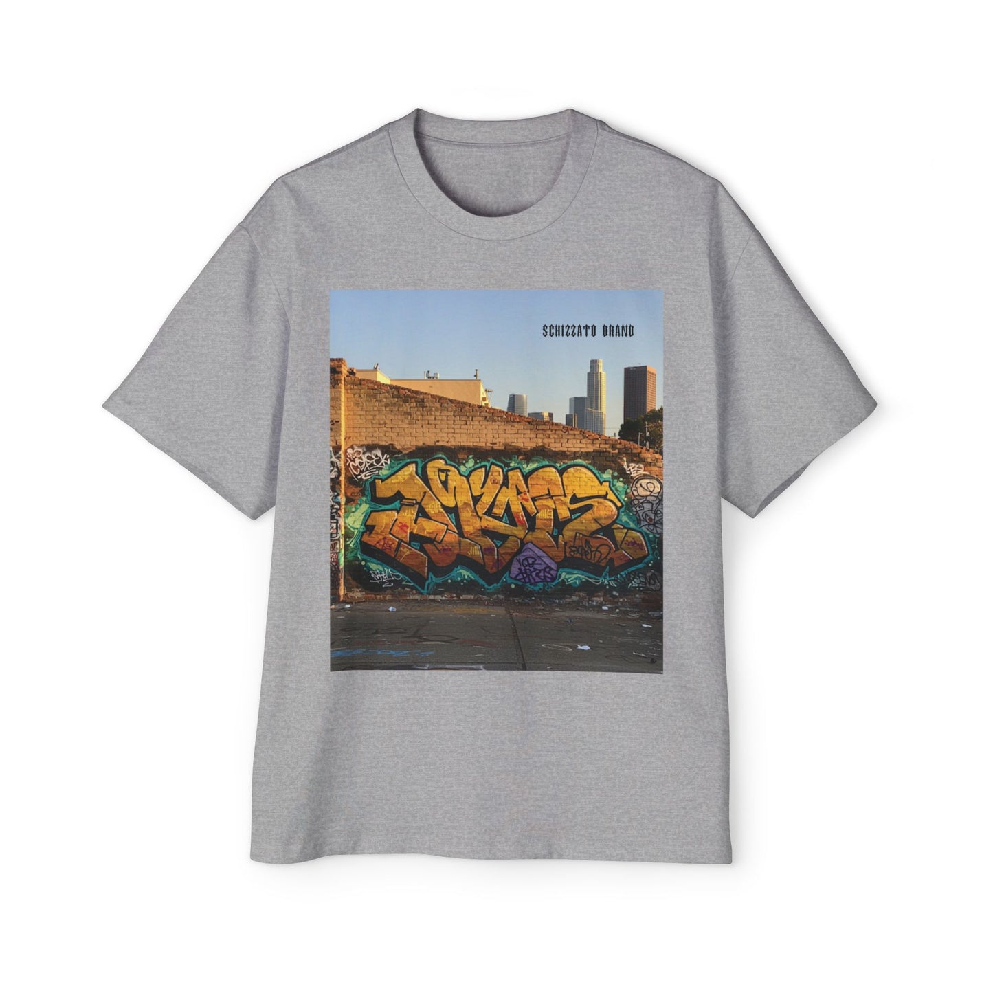 T-shirt surdimensionné Schizzato Urban Graffiti