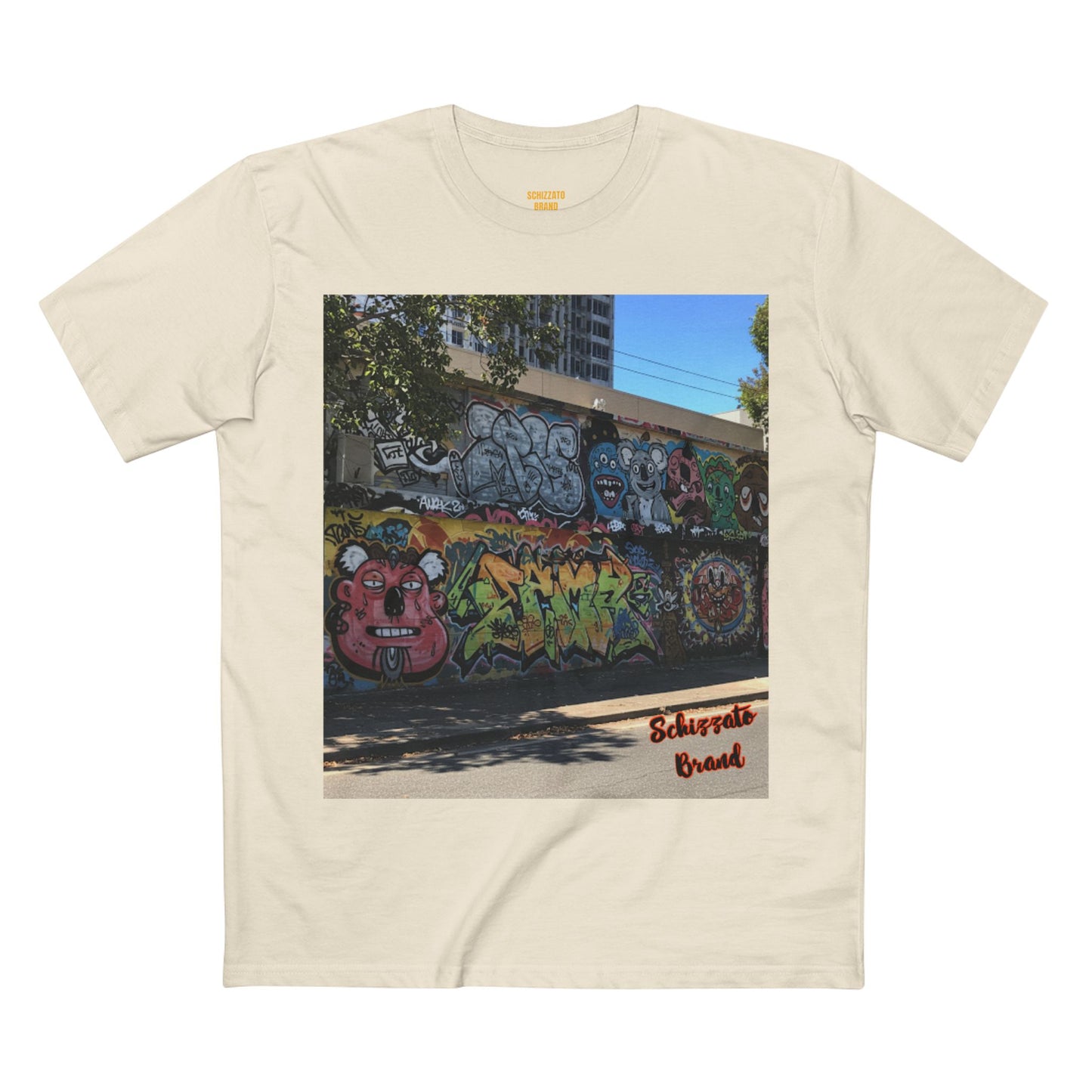 T-shirt Schizzato Graffiti Art