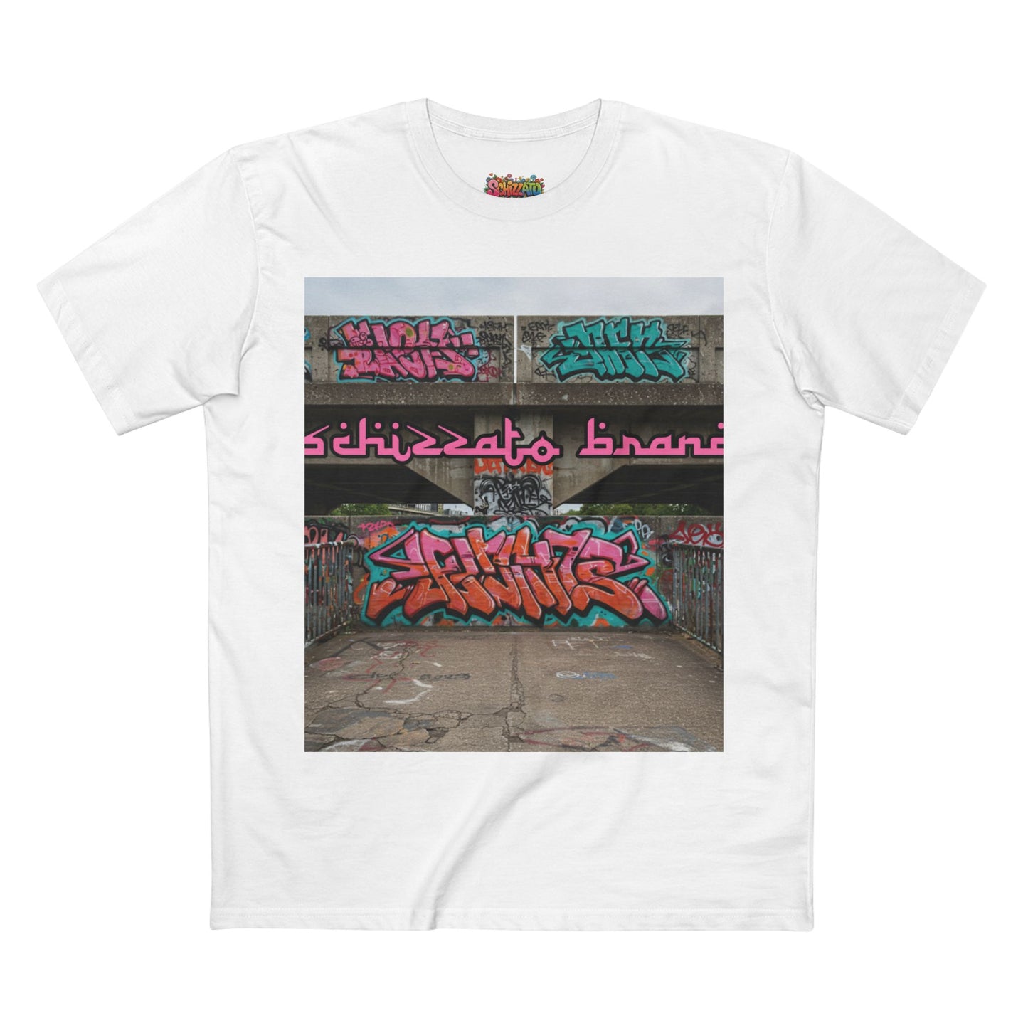 T-shirt Schizzato Graffiti Art