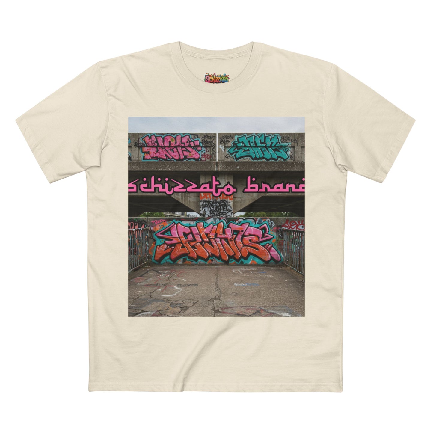 T-shirt Schizzato Graffiti Art