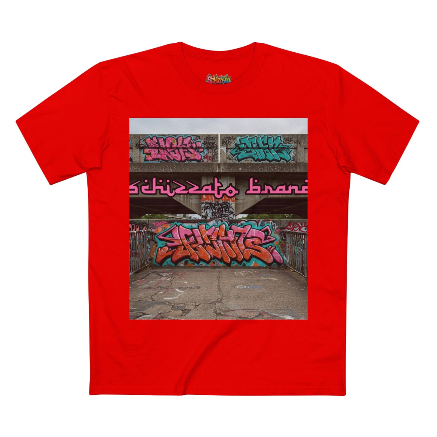 T-shirt Schizzato Graffiti Art