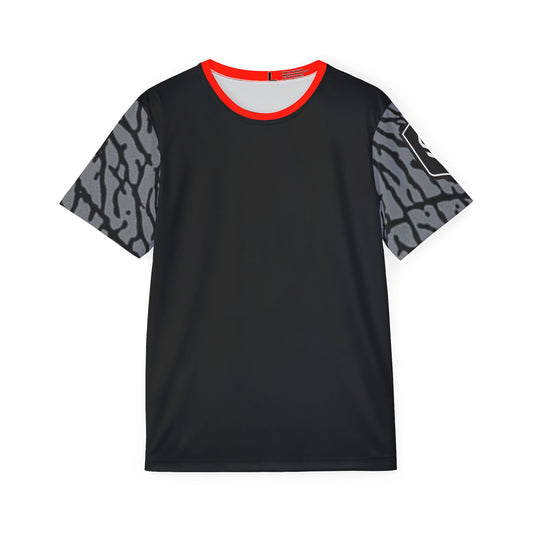 Cement Grey Men's Sports Jersey (AOP)