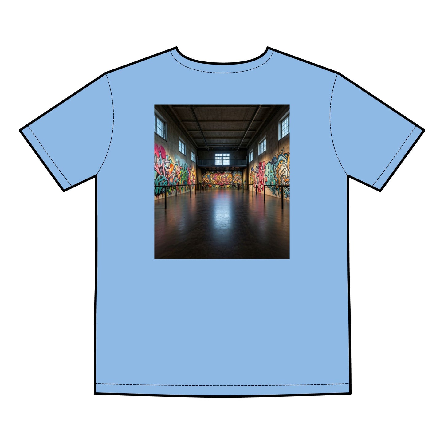 “Schizzato” Graphic Men's Basic Tee