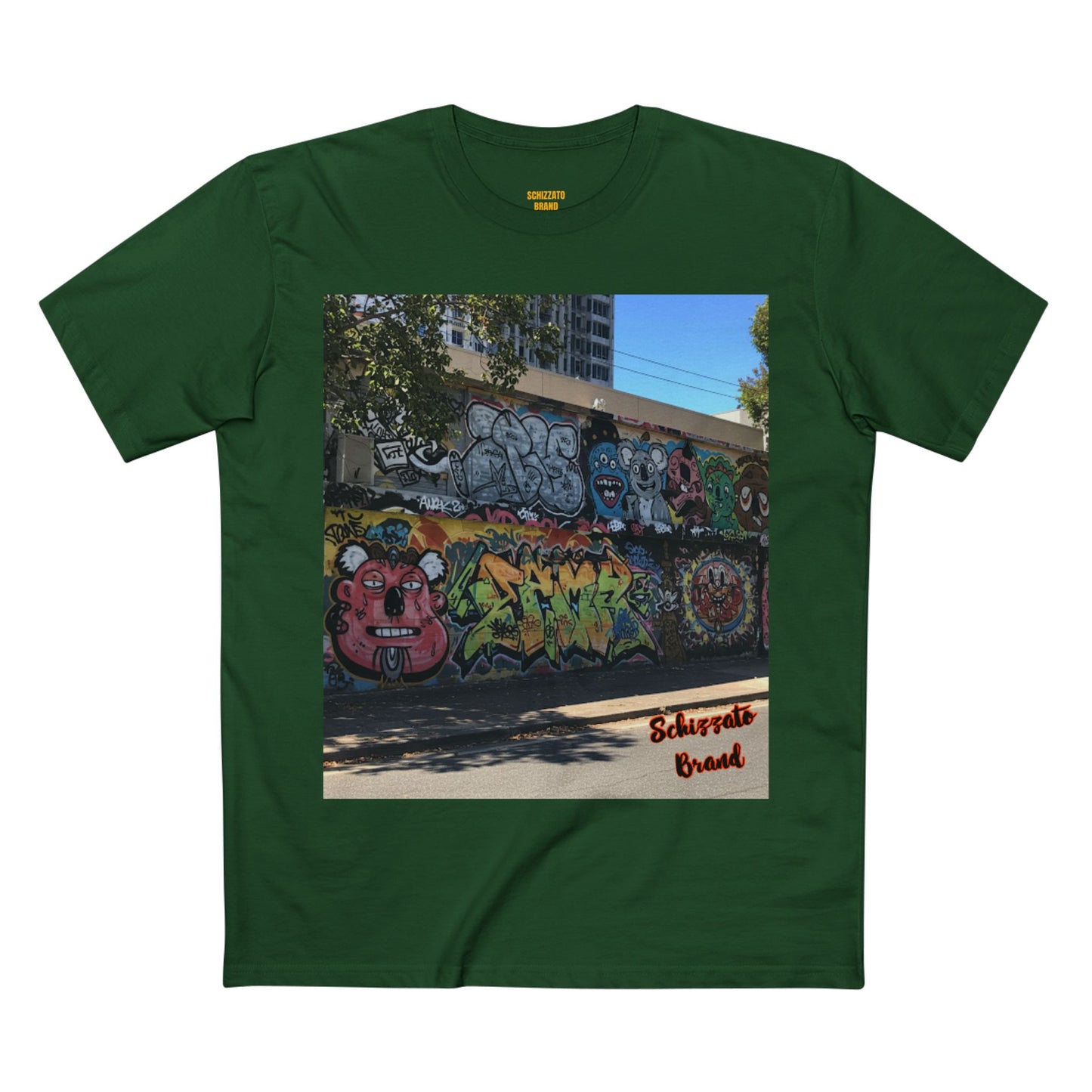 T-shirt Schizzato Graffiti Art