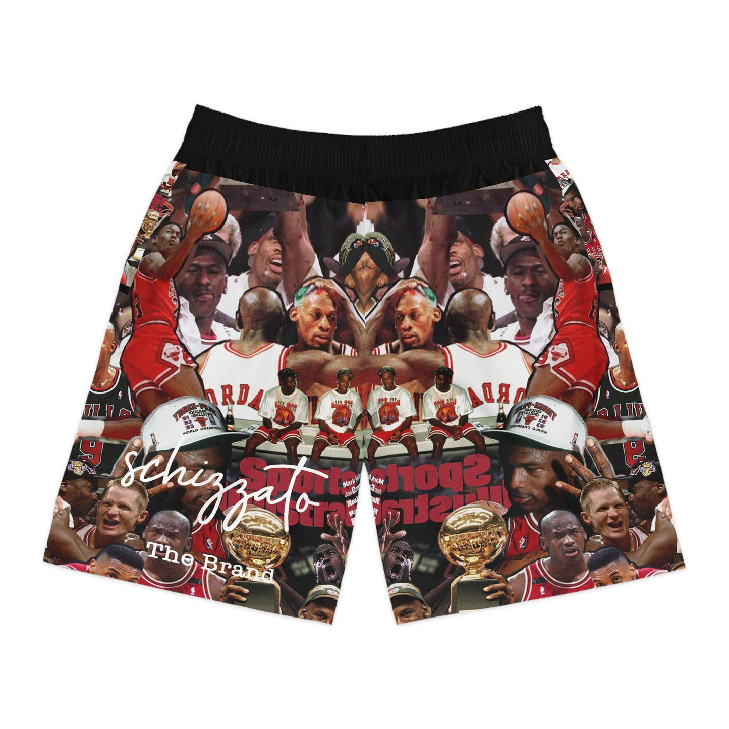 “Schizzato” Men's G.O.A.T  Jogger Shorts