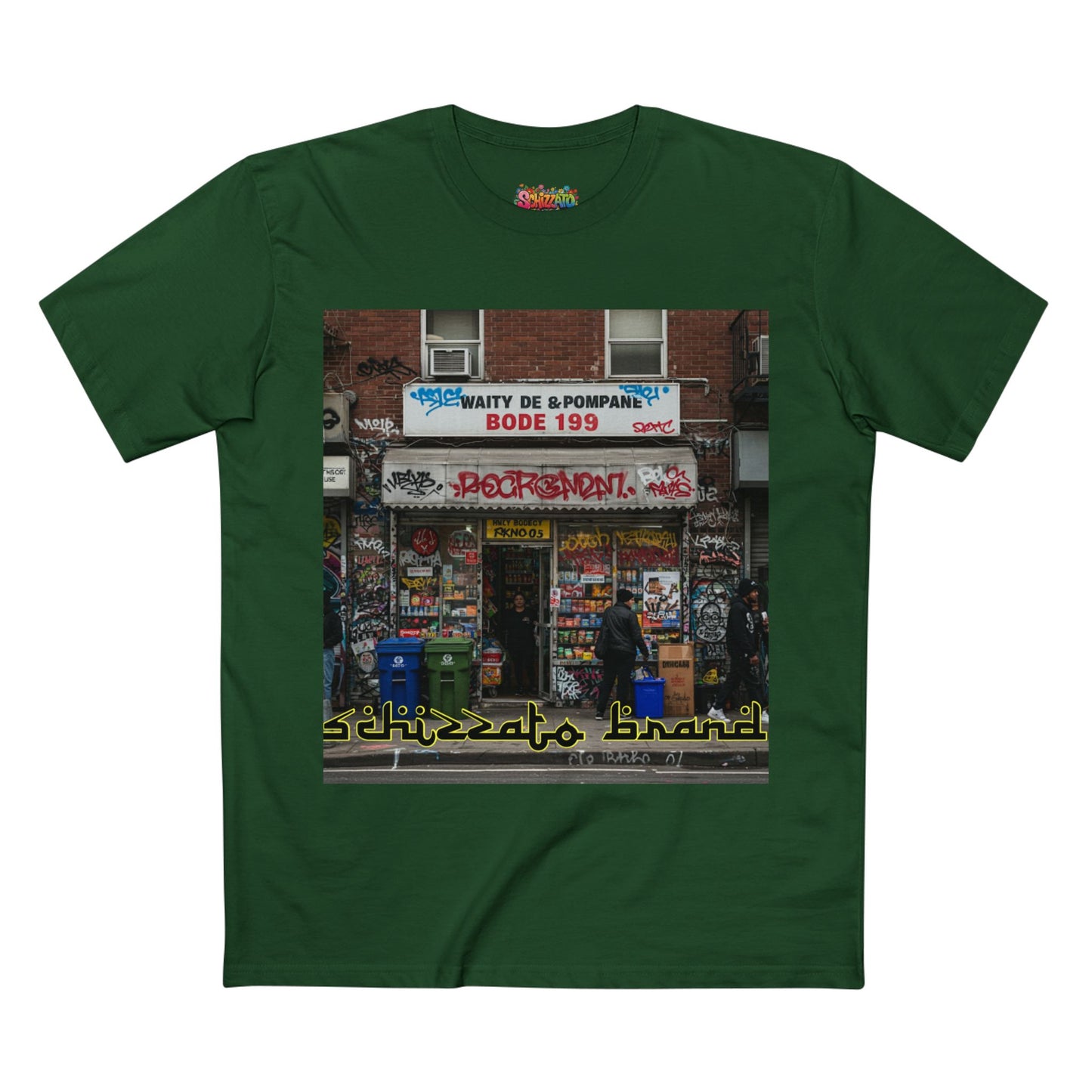 T-shirt Schizzato Graffiti Art