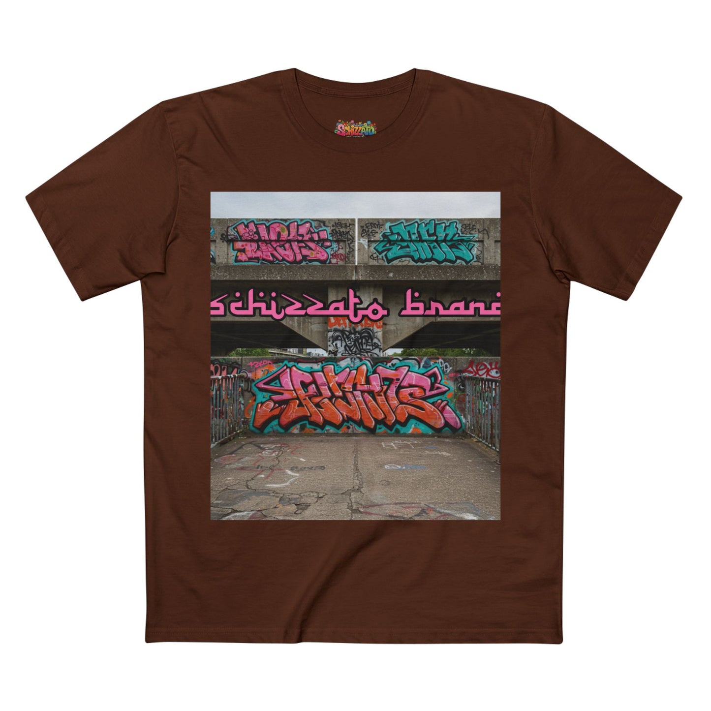 T-shirt Schizzato Graffiti Art