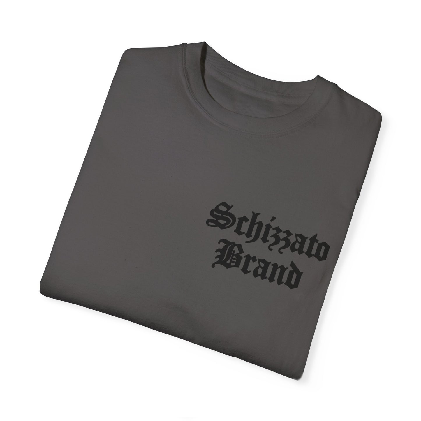 “Schizzato” Rare Footage Print 2Pac Garment-Dyed T-shirt