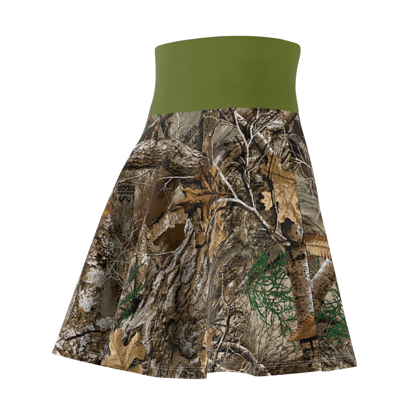 Women's Skater”Woodland Print” Skirt