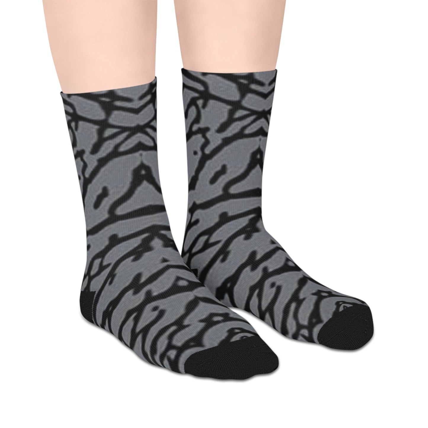 Schizzato “Cement Elephant Print” socks