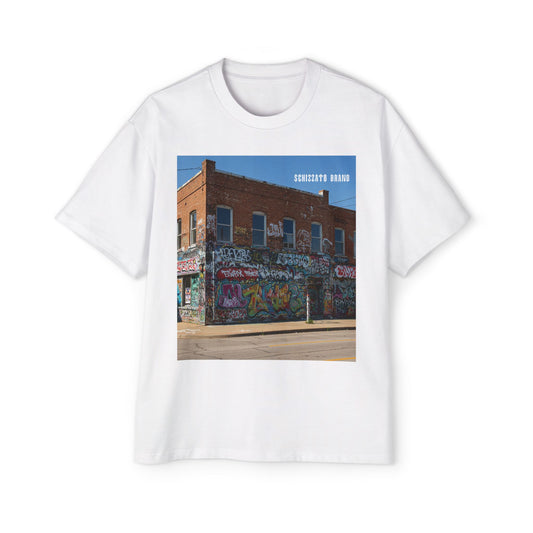 T-shirt surdimensionné Schizzato Urban Graffiti