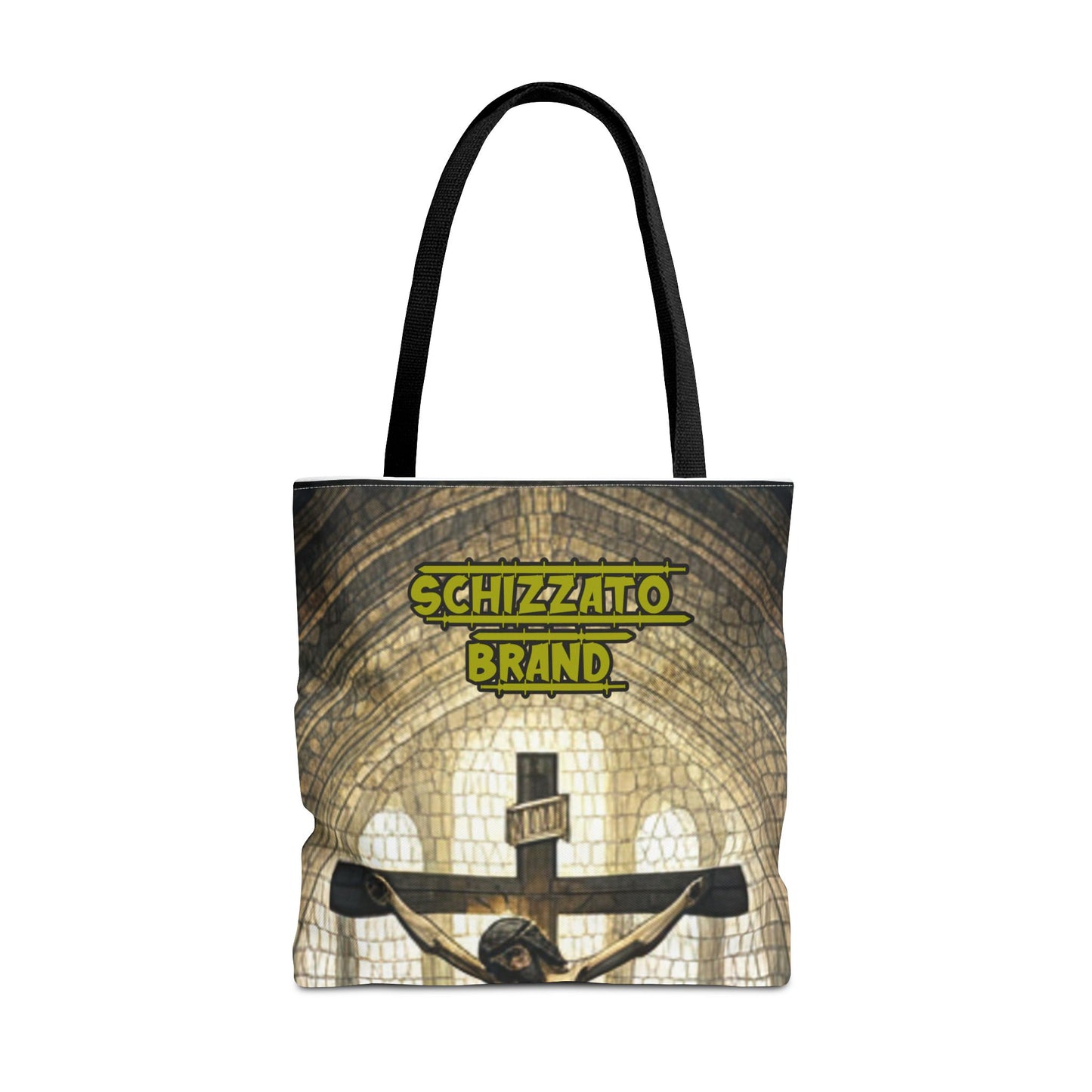 “Schizzato” Cross Tote Bag