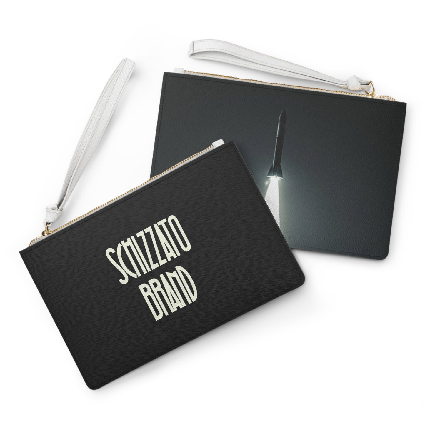 “Schizzato” Take Off essential Clutch Bag