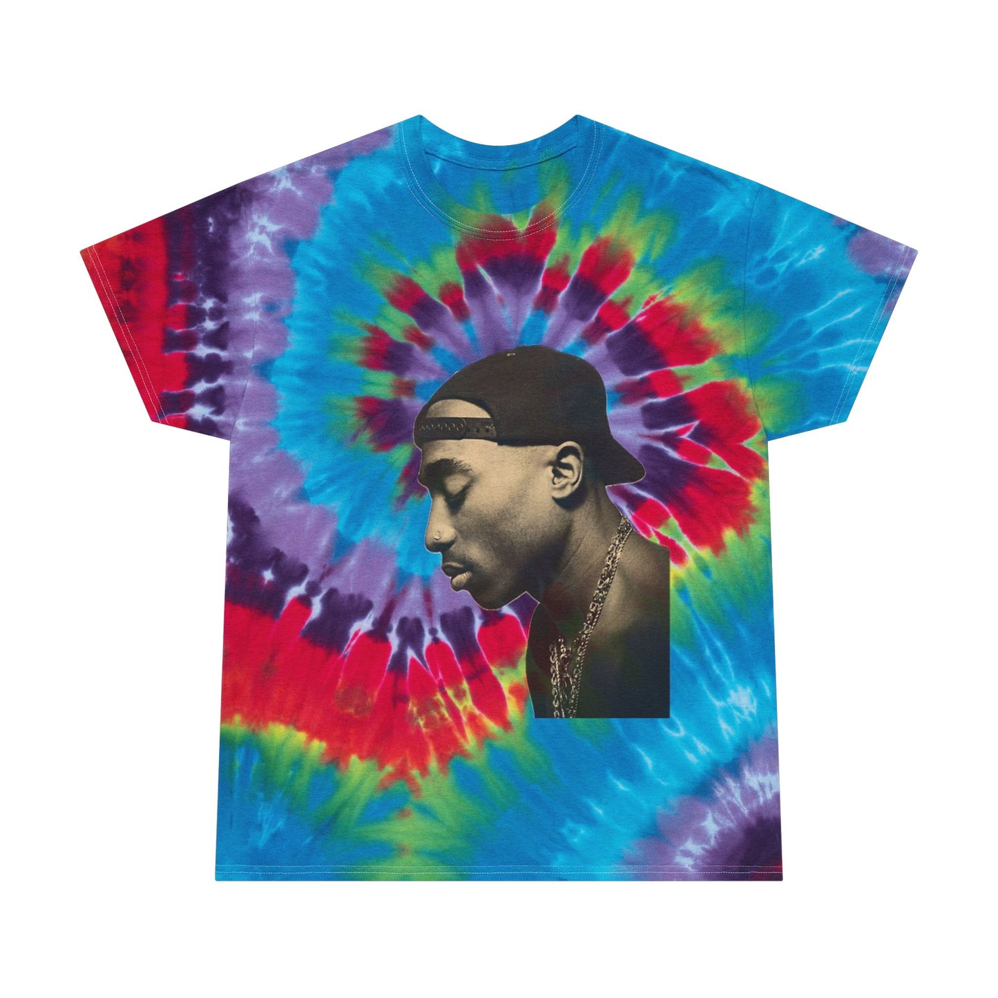 “PAC” Tie-Dye Tee, Spiral