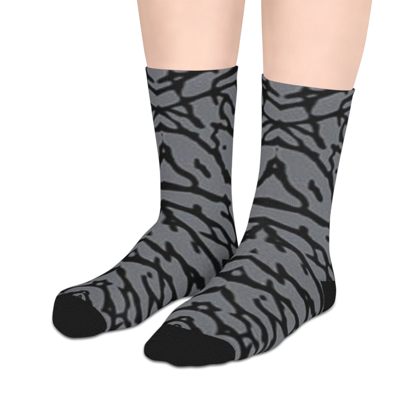 Schizzato “Cement Elephant Print” socks