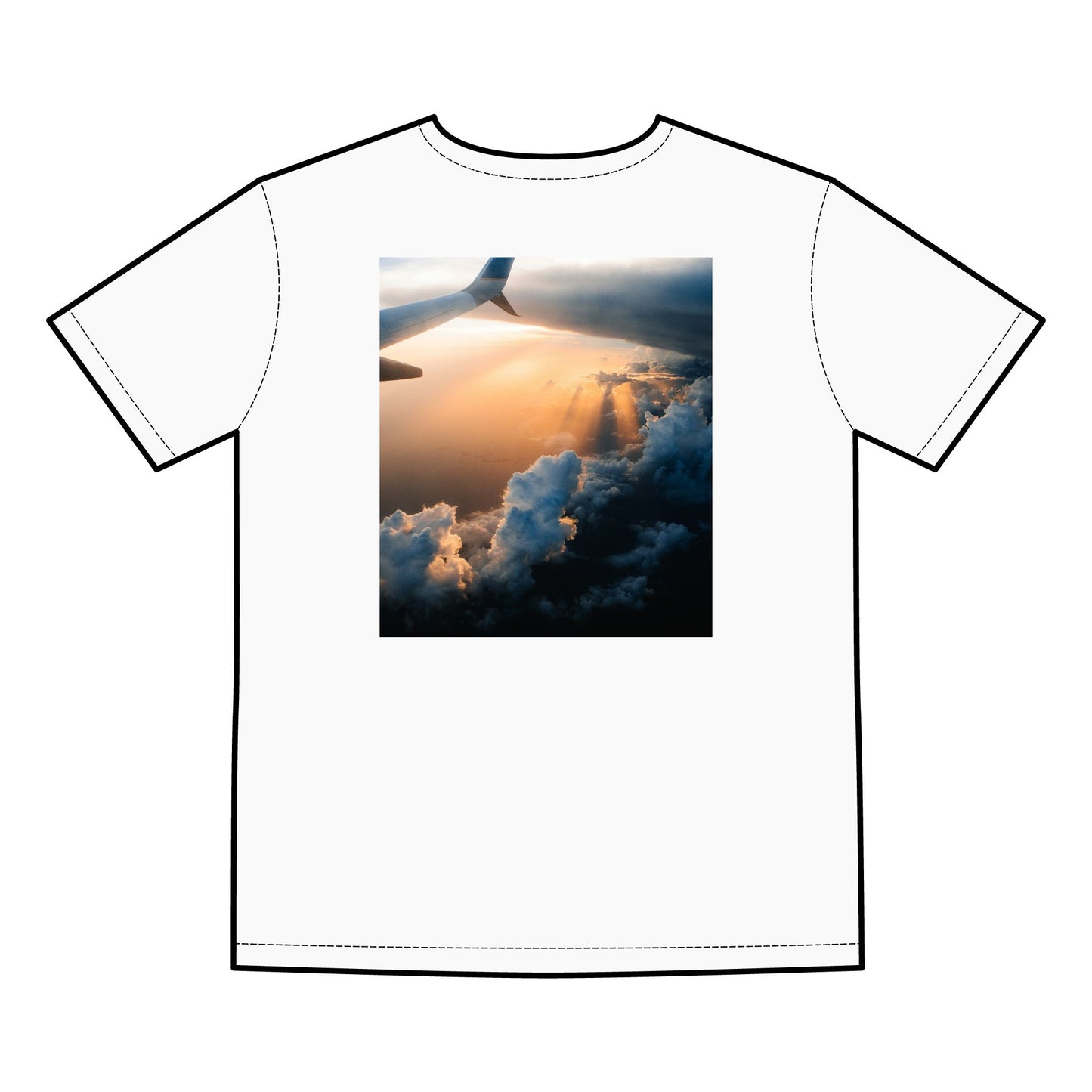 “Schizzato” Graphic Men's Basic Tee