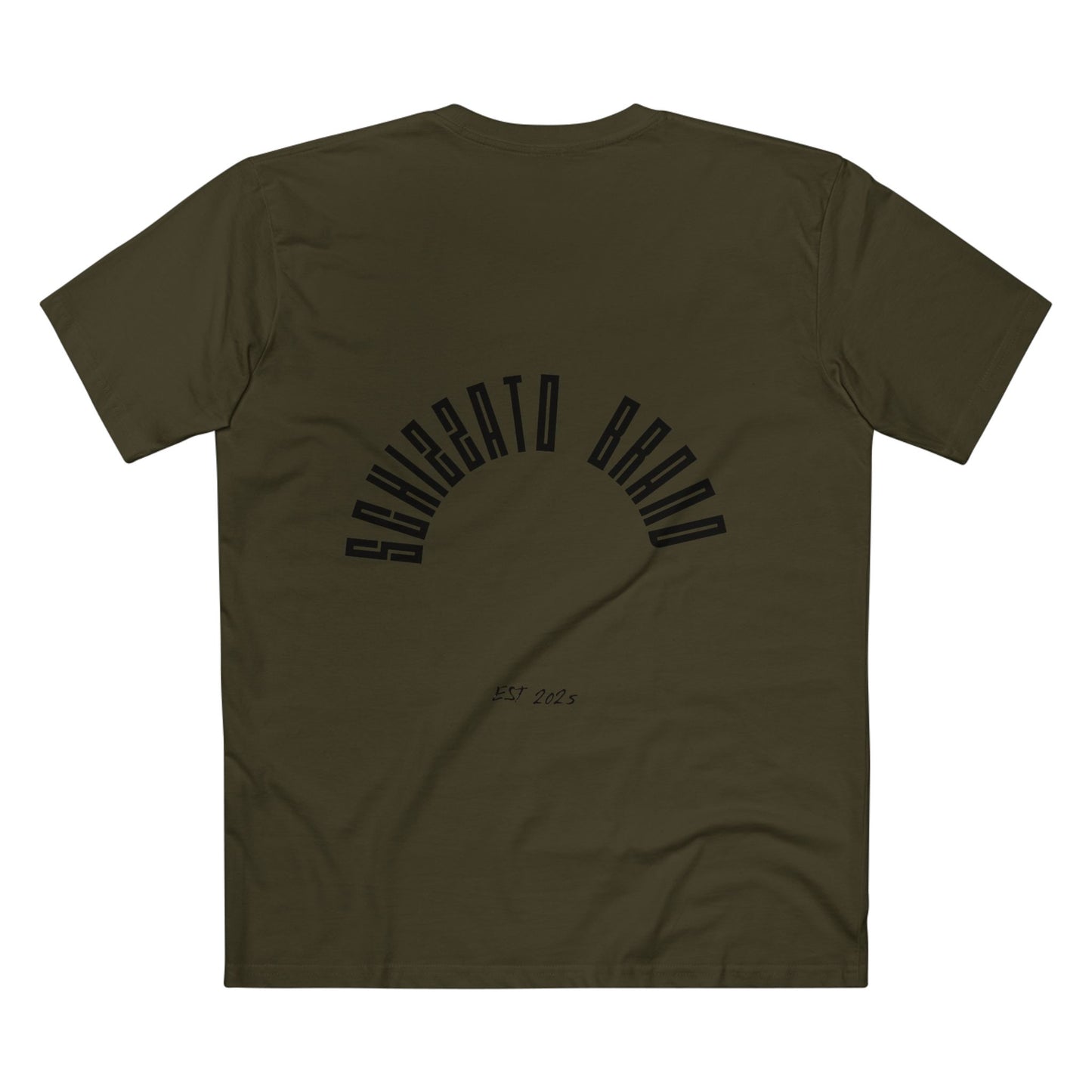 Tee Shirt - Schizzato Crest Logo Brand Shirt