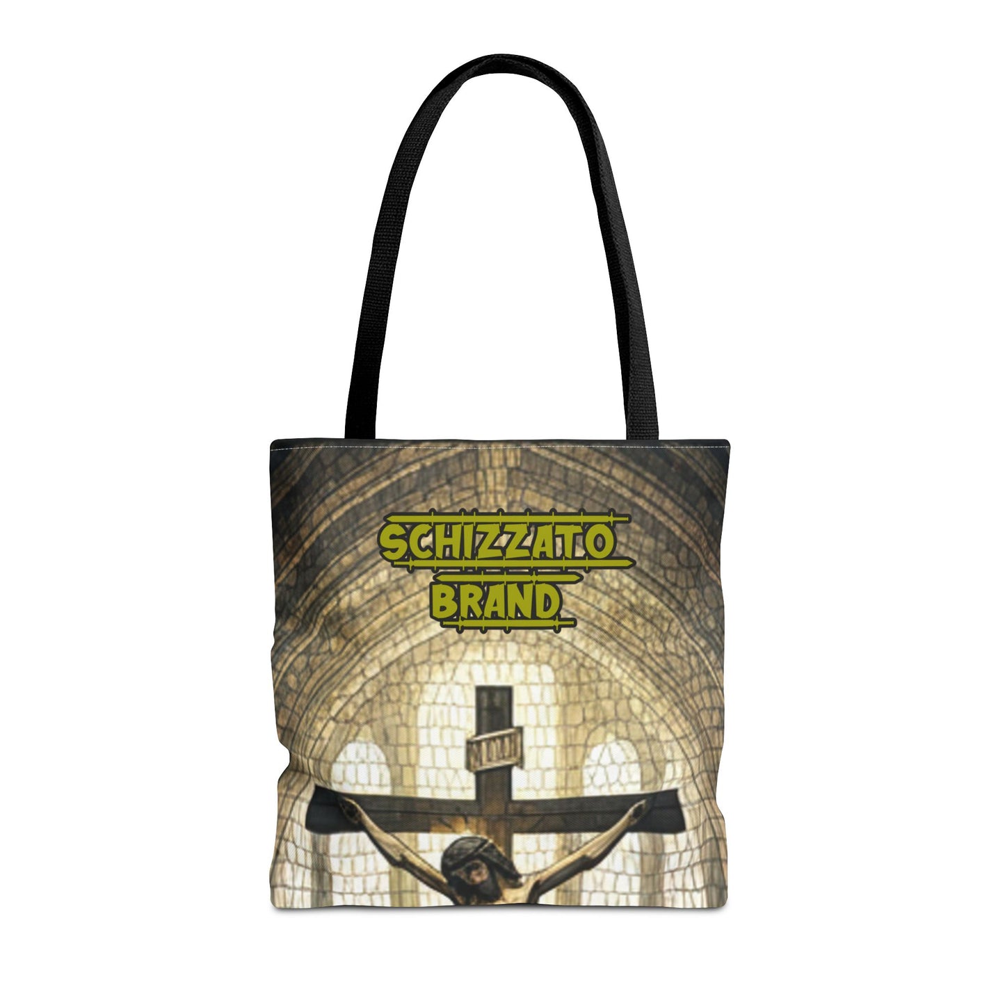 “Schizzato” Cross Tote Bag