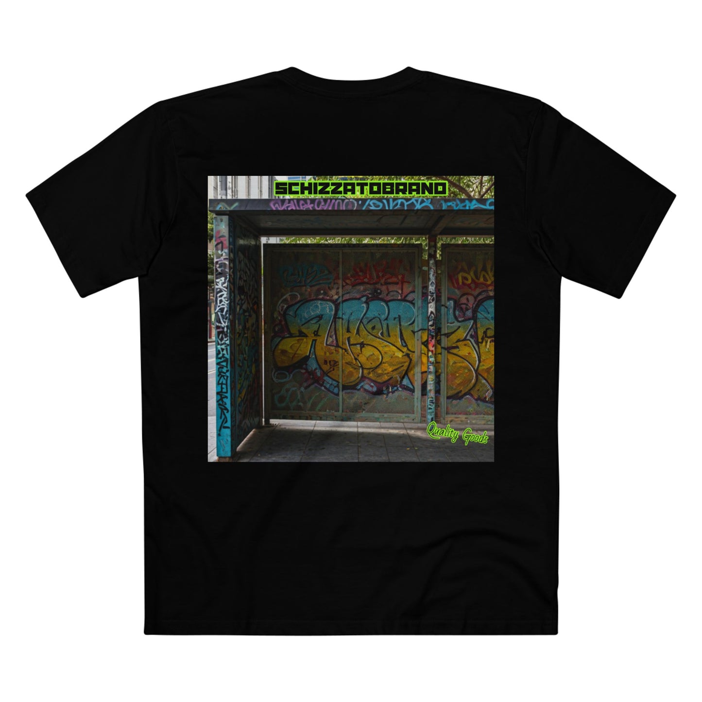 “Schizzato” Graffiti Scene Adult Staple Tee