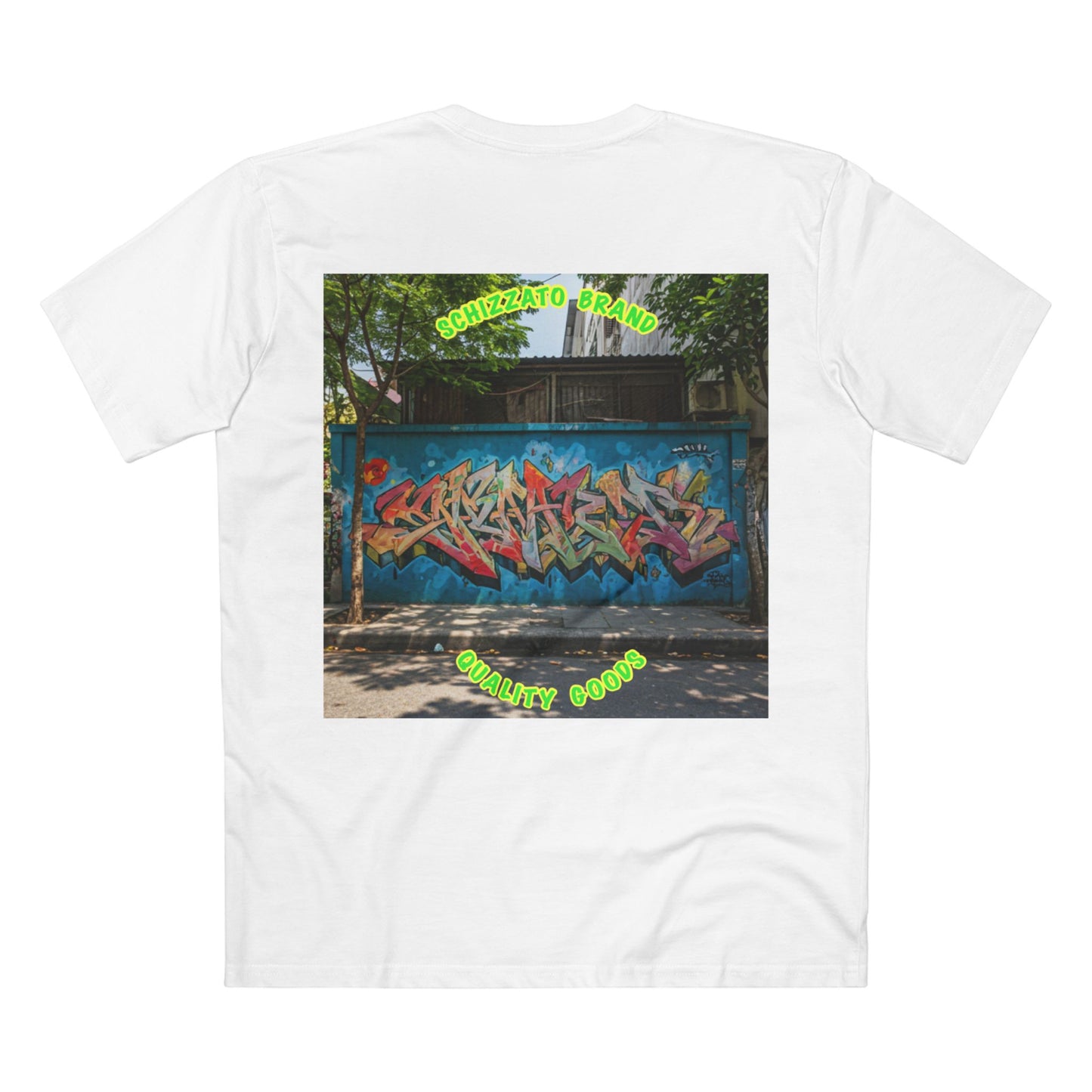 “Schizzato” Graffiti Scene Adult Staple Tee