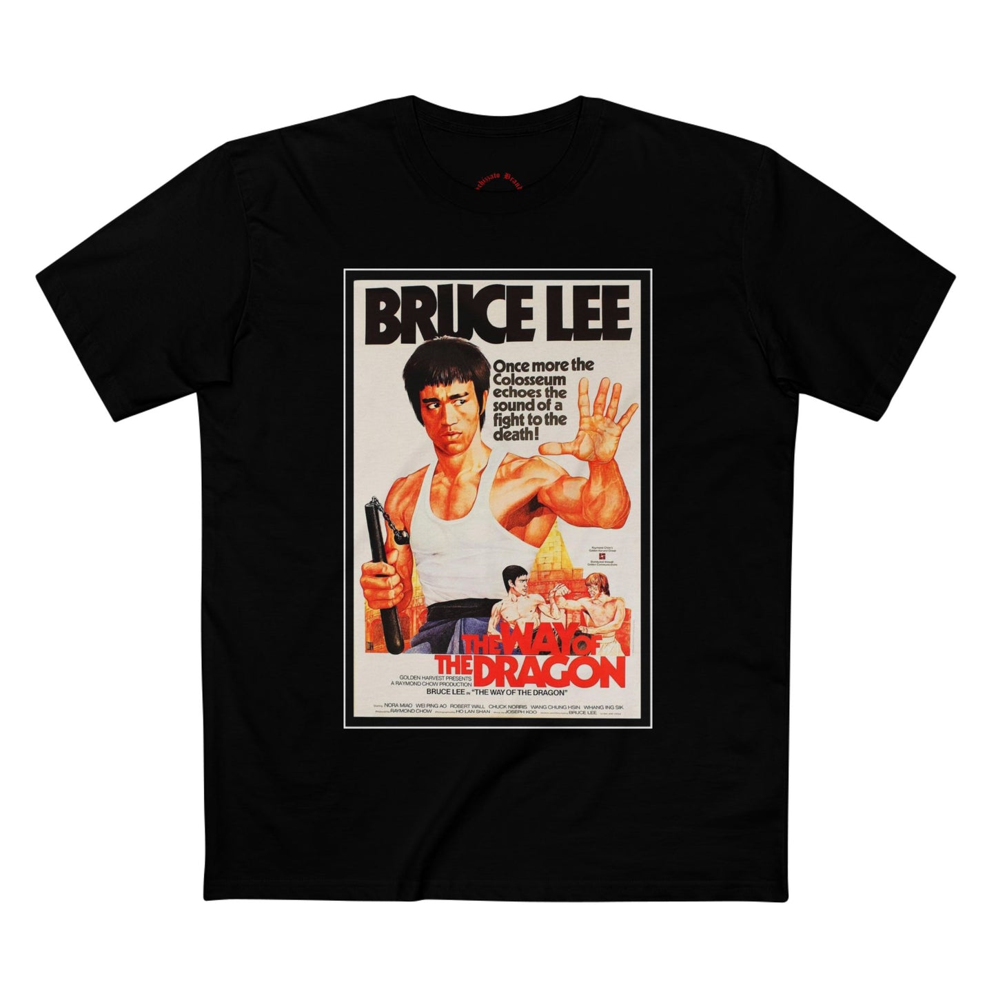 “Schizzato” Bruce Lee Poster Adult Staple Tee