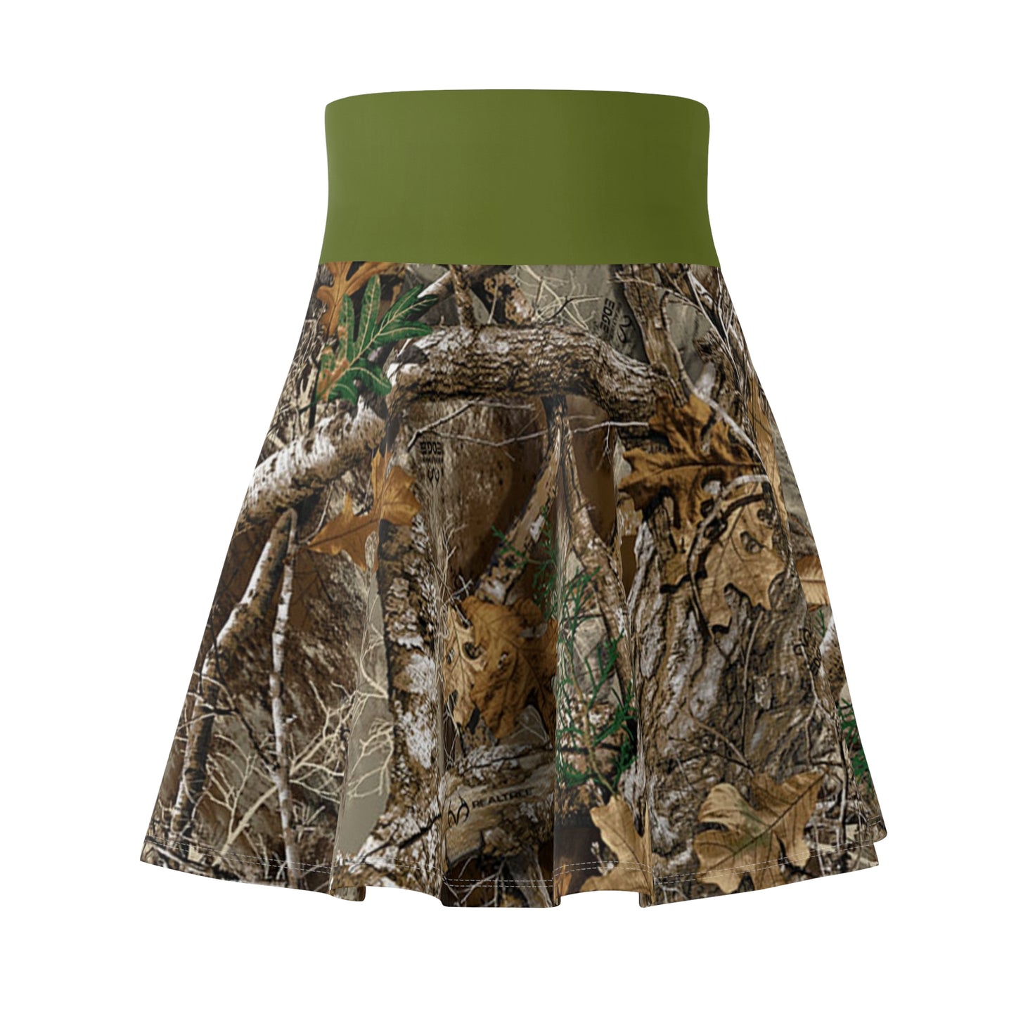 Women's Skater”Woodland Print” Skirt