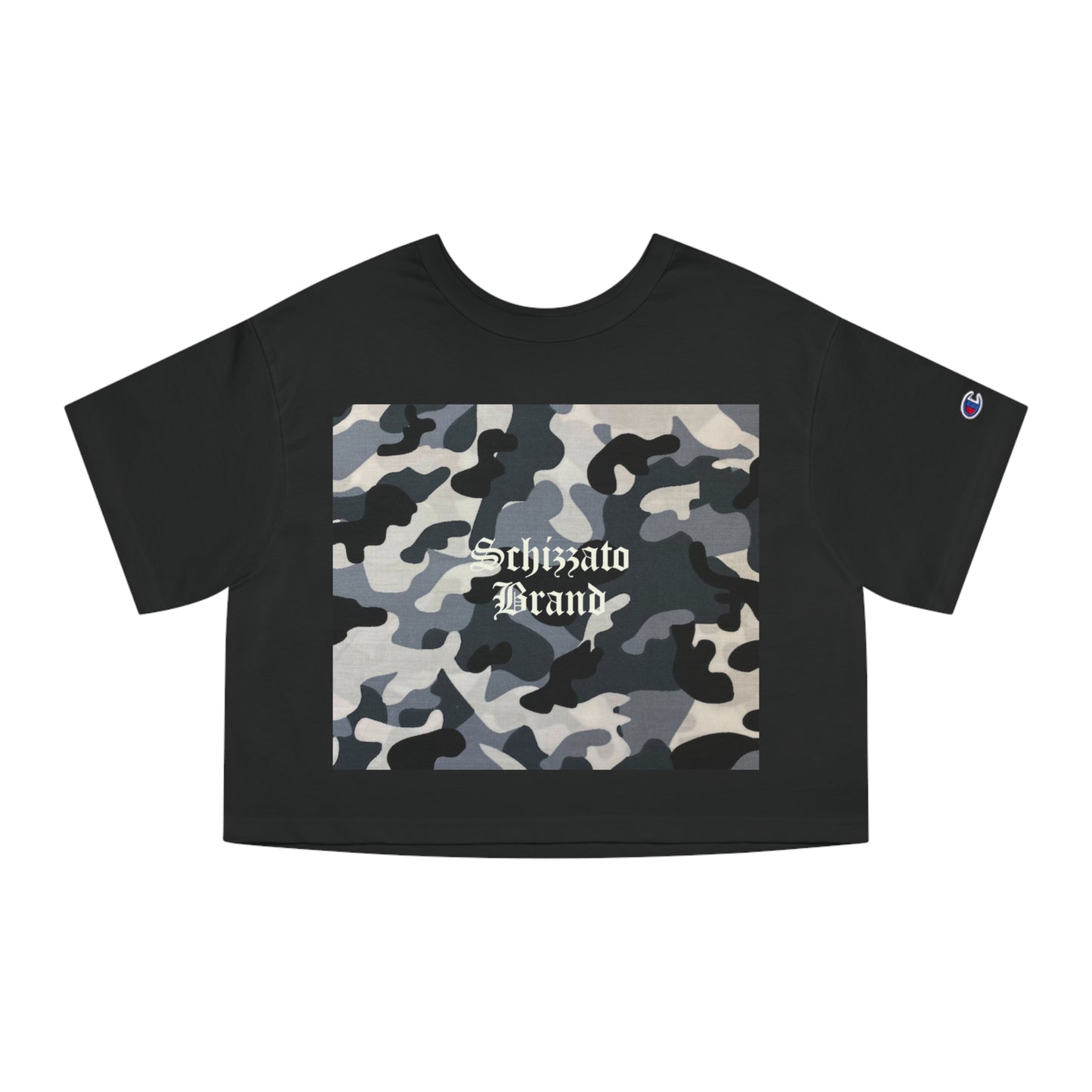 Camo Champion Crop Top